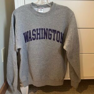 University of Washington Grey Crewneck